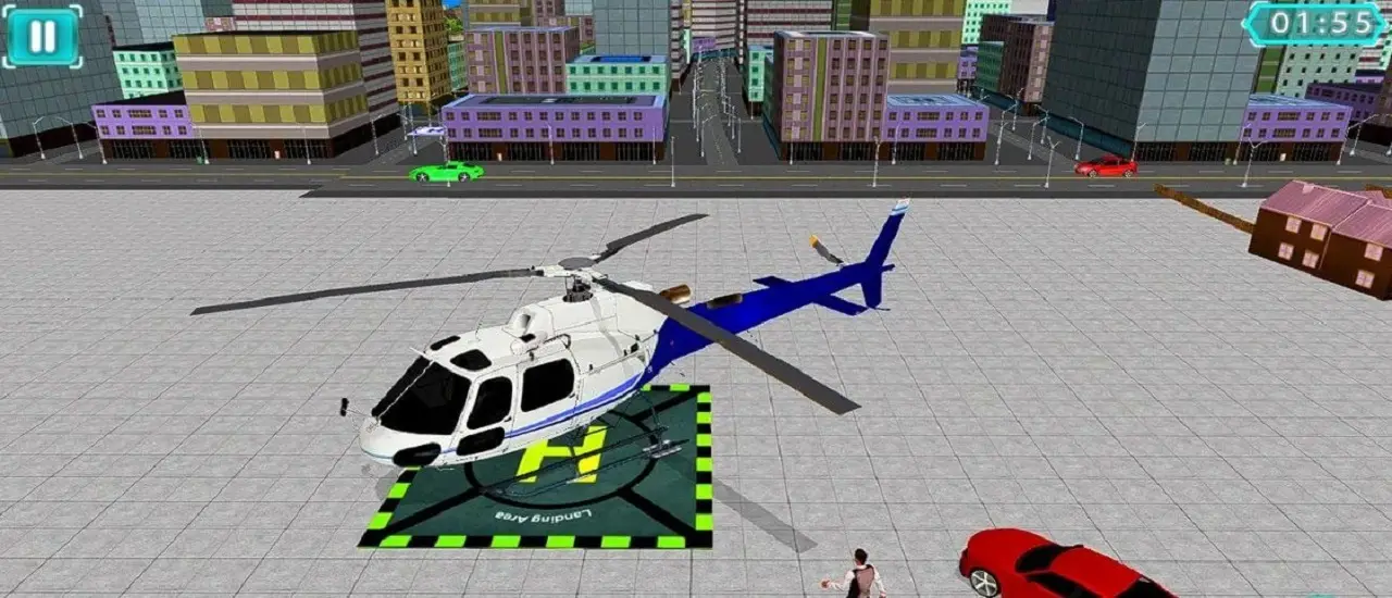 لعبة محاكاة قيادة هليكوبتر 3D - لعبة محاكاة الطيران مجاناً