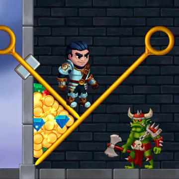 Help the Hero – Spannendes Physik-Puzzle kostenlos online spielen