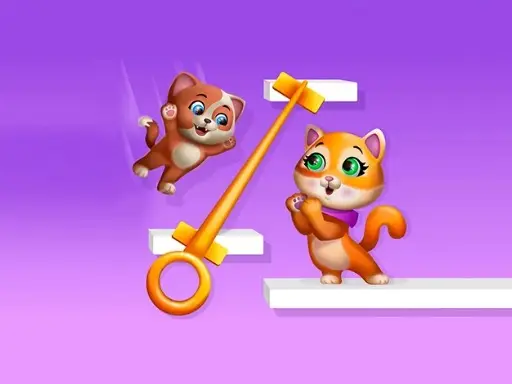 Help The Kitten - Jeu d'Aventure et Puzzle Gratuit à Jouer en Ligne