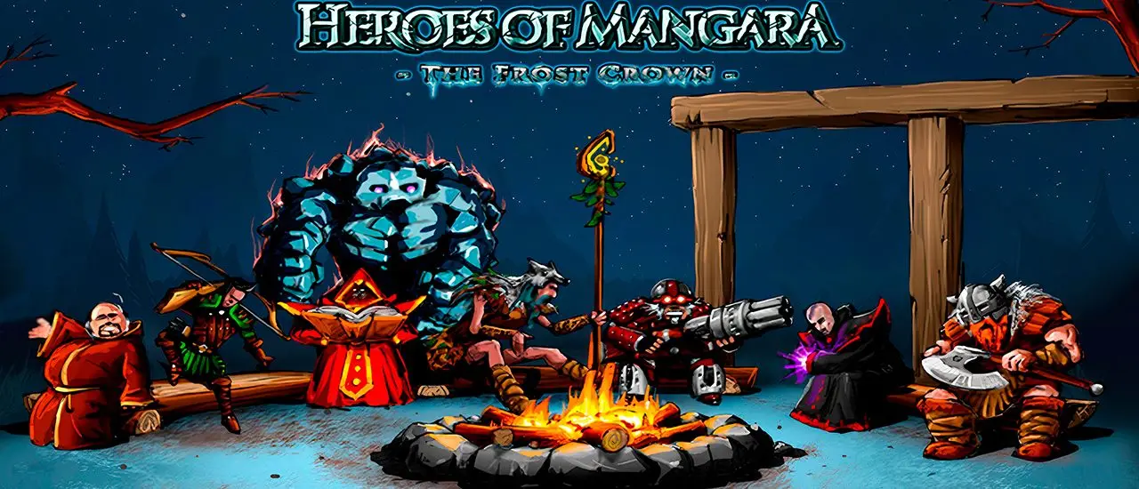 Heroes of Mangara: 氷の王冠 - タワーディフェンスRPGで遊ぶ