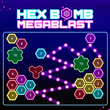 Hex Bomb Megablast - Ücretsiz Bulmaca Oyunu Oyna