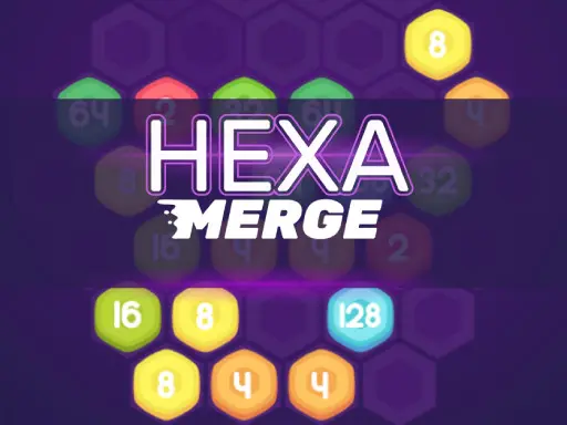 Hexa Merge - Jeu de fusion et puzzle en ligne gratuit