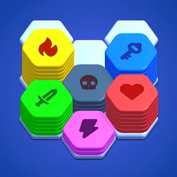Hexa Sort Master - Ücretsiz Puzzle Oyunlarıyla Oyna