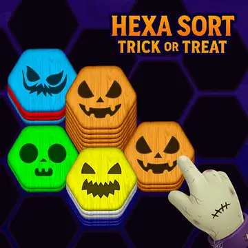 Hexa Sort Trick or Treat - Juego de Rompecabezas Halloween Gratis