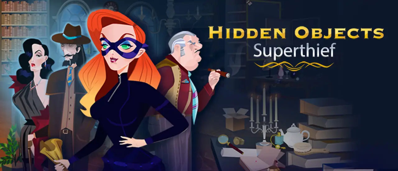 Hidden Objects Superthief - Juego de Buscar Objetos y Aventura