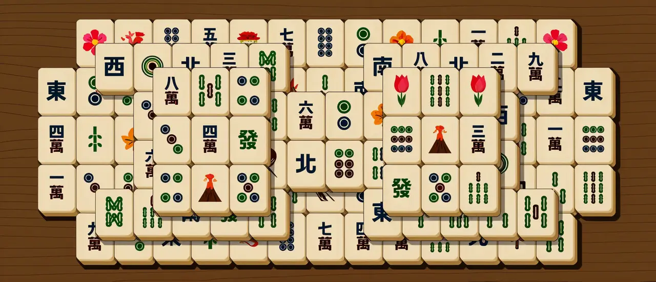隠しペア麻雀 - オンライン無料パズルゲーム