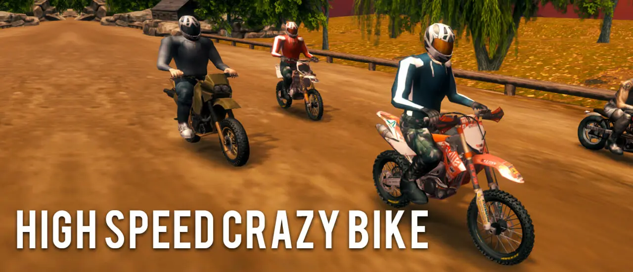 High Speed Crazy Bike - Kostenloses Motorradrennen Spiel