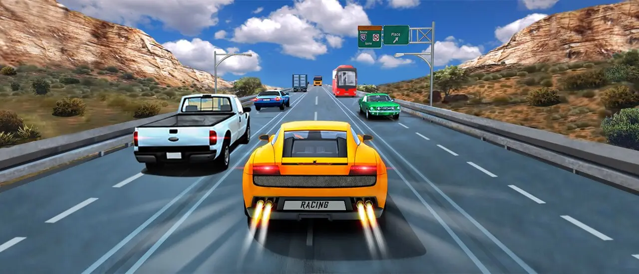 Highway Road Racing – Kostenloses Rennspiel online spielen