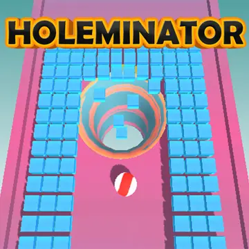 Holeminator - Jeu 3D simple et amusant à jouer en ligne