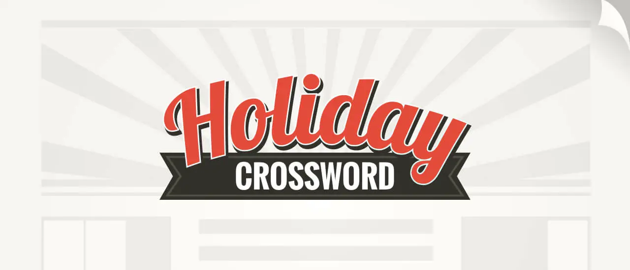 Holiday Crossword Jogo de Palavras Online Grátis para Jogar