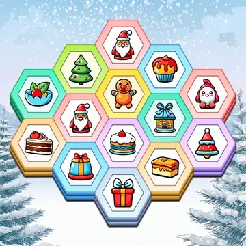 Holiday Hex Sort - Jogo de Quebra-Cabeça Casual Grátis