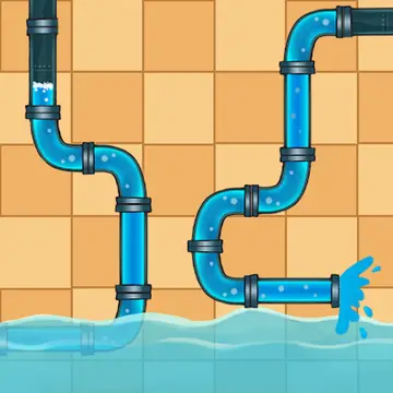 Home Pipe Water Puzzle - Juego de Rompecabezas Casual Gratis