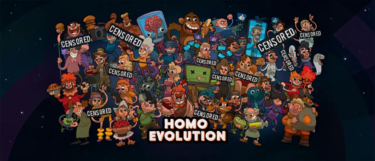 Homo Evolution - Free Play Game of Human Evolution & Merging Creatures