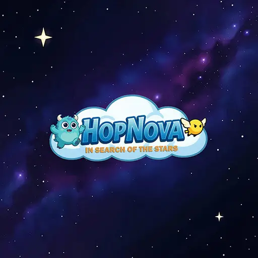 Hopnova – Kostenloses vertikales Jump & Run Spiel online spielen