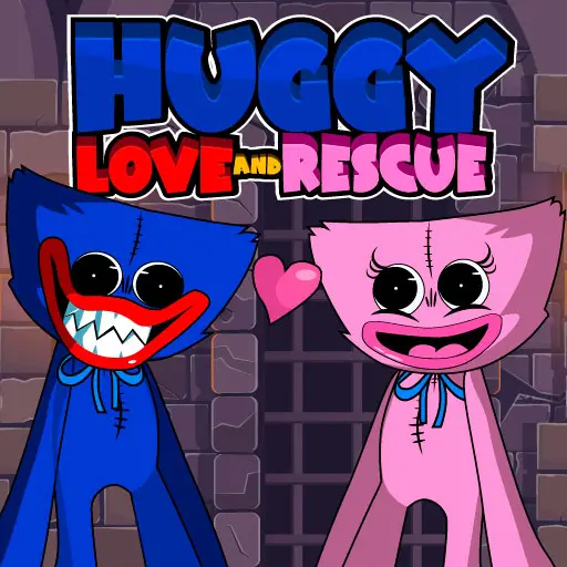 Huggy Love and Rescue - Jogo de Plataforma e Quebra-Cabeça Grátis