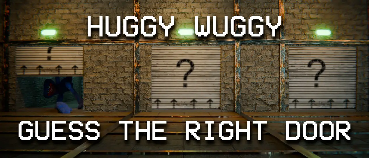 Huggy Wuggy Guess the Right Door - Play Game Online for Free