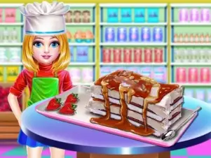 Ice Cream Sandwich Cake - Juego de Cocina y Arte para Play