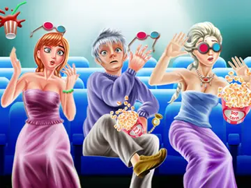Ice Family Movie - Fun Dress-up & Play Game for Movie Night