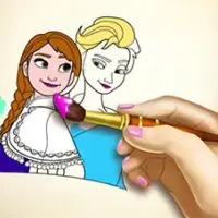 アイスキングダム塗り絵ゲーム - 子供向け無料お絵かき遊び