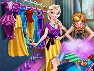 Ice Kingdom Wardrobe Cleaning - Jeu de Dress-up pour Enfants Gratuit