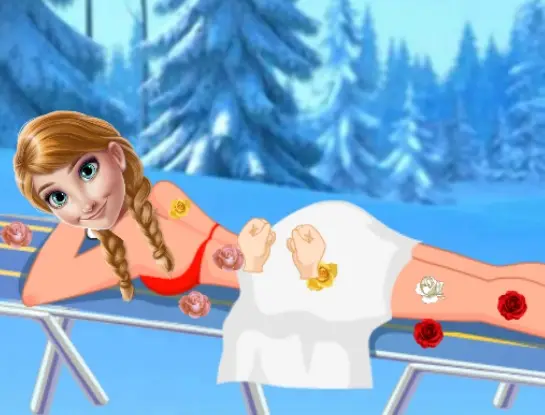 Ice Princess Roses Spa - Juego de Cuidado y Belleza para Niñas