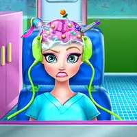 Ice Queen Brain Doctor - Kostenloses Spiel zum Arztspielen