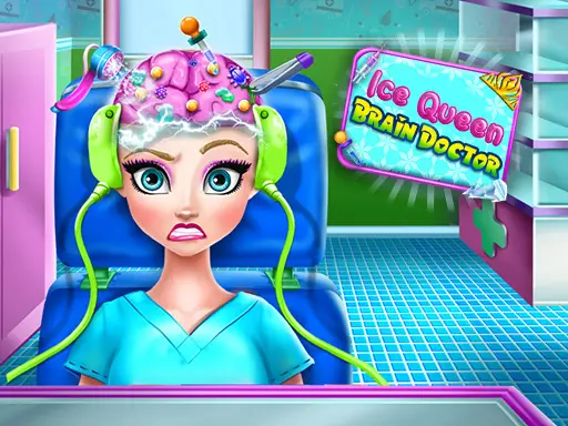 Ice Queen Brain Doctor - Juego de Cirugía y Cuidado Médico Gratis