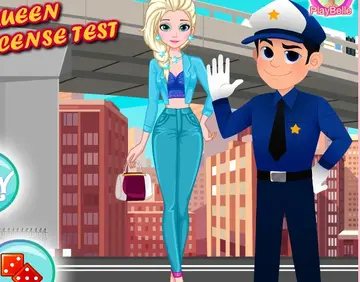 Ice Queen Driver License Test - Juego de Conducir y Carrera Gratis