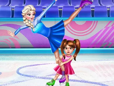 Ice Skating Competition - Juego de Vestir y Competencia de Patinaje