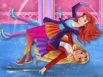 Ice Skating Winter - Jeu de Dress Up et Patinage