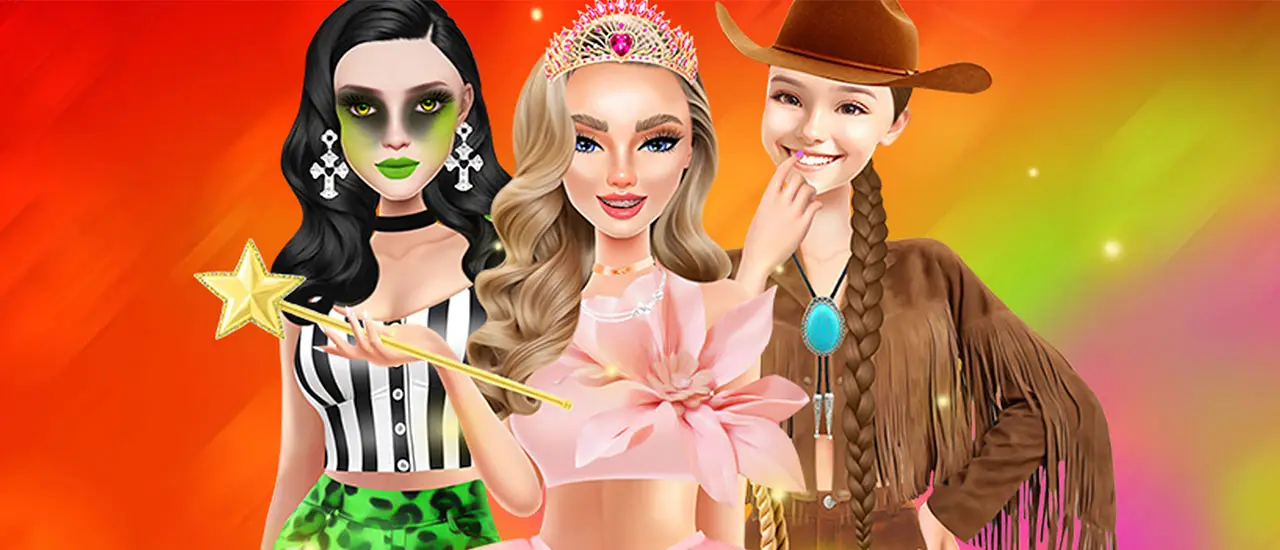 Iconic Halloween Costumes ile Oyna - Ücretsiz Kostüm Giydirme Oyunu