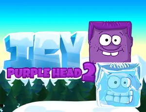 Icy Purple Head 2 kostenlos spielen – Puzzle Spiel für alle