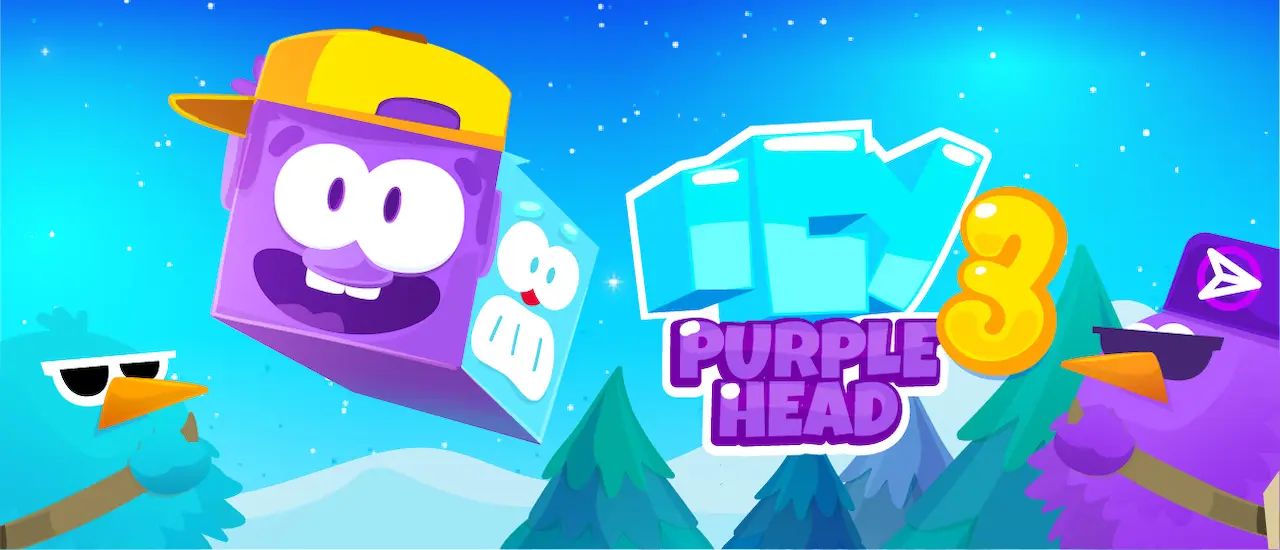 Icy Purple Head 3 - Juego de aventura gratis para jugar online