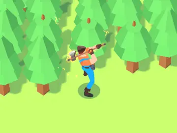 Idle Lumberjack 3D Oyna - Ücretsiz ve Eğlenceli Simülasyon Oyunu
