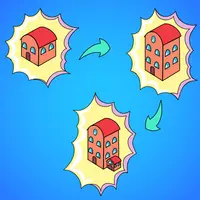 Idle Merge City - Juego de simulación y fusionar ciudades gratis