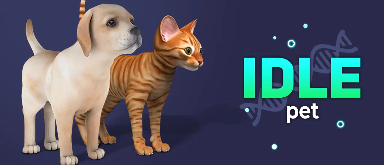 IDLE Pet - Fun Animal Creation Clicker Game for Free