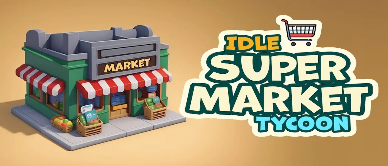 Idle Supermarket Tycoon - Jeu de gestion de supermarché gratuit