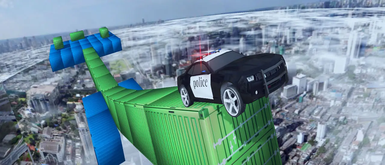 Impossible Police Car Track 3D 2020 - Jogue Online Grátis