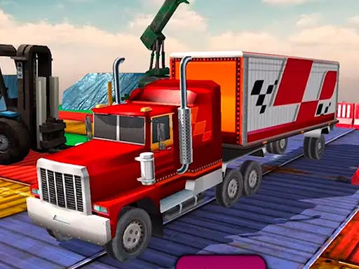 Impossible Truck Driving Simulator 3D – Kostenloses LKW-Spiel online spielen