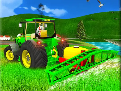 Indian Tractor Farm Simulator Oyna - Tarla ve Çiftlik Simülatörü