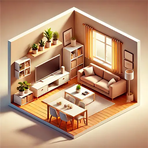Interior Designer - Decor Life Spiel zum Gestalten & Einrichten