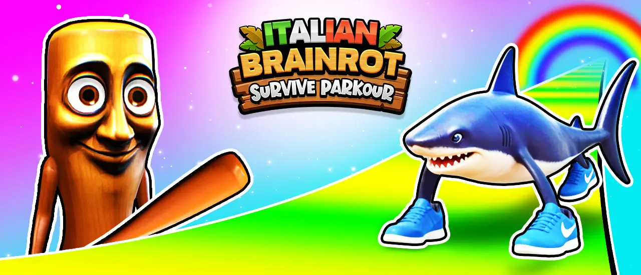 İtalyan Brainrot Survive Parkour - Ücretsiz Oyna