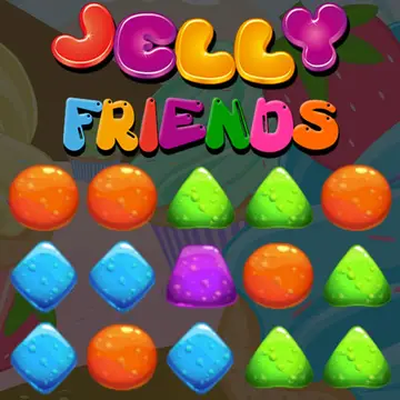 Jelly Friends - Jogo Match-3 grátis para jogar online