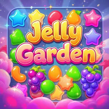 Jelly Garden – kostenloses Match-3 Puzzlespiel online spielen