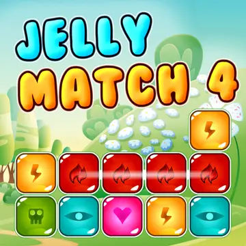 Jelly Match 4 - Jeu de Puzzle en Ligne Gratuit
