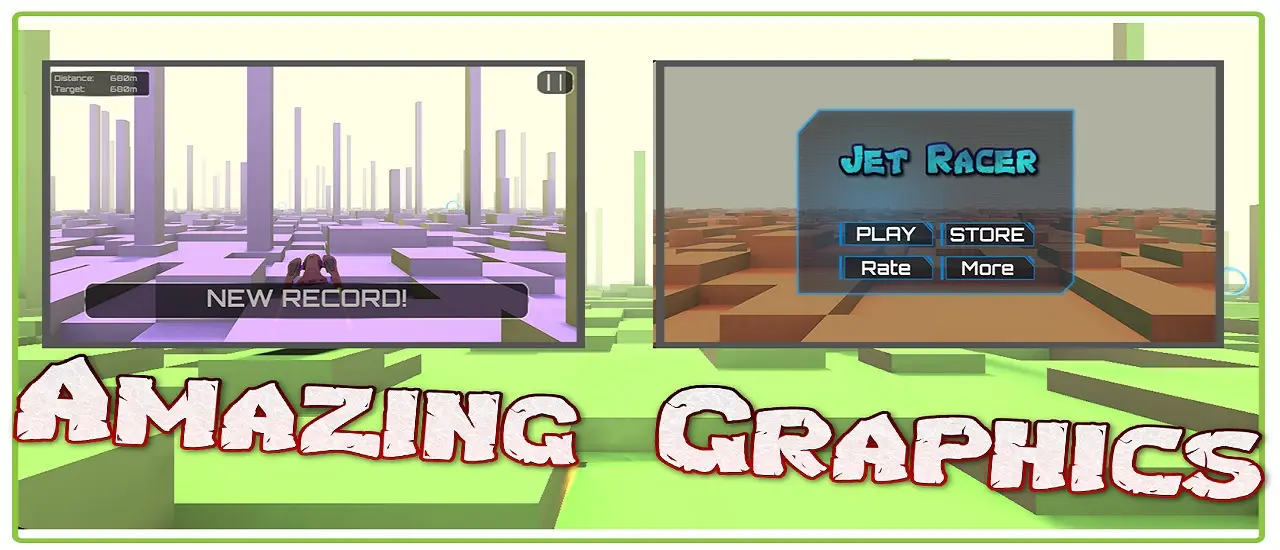 Jet Racer Infinite Flight Rider Space Racing – Kostenloses Flugspiel online spielen
