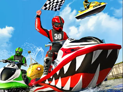 Jet Sky Water Boat Yarışma Oyunu - Ücretsiz ve Online Oyna