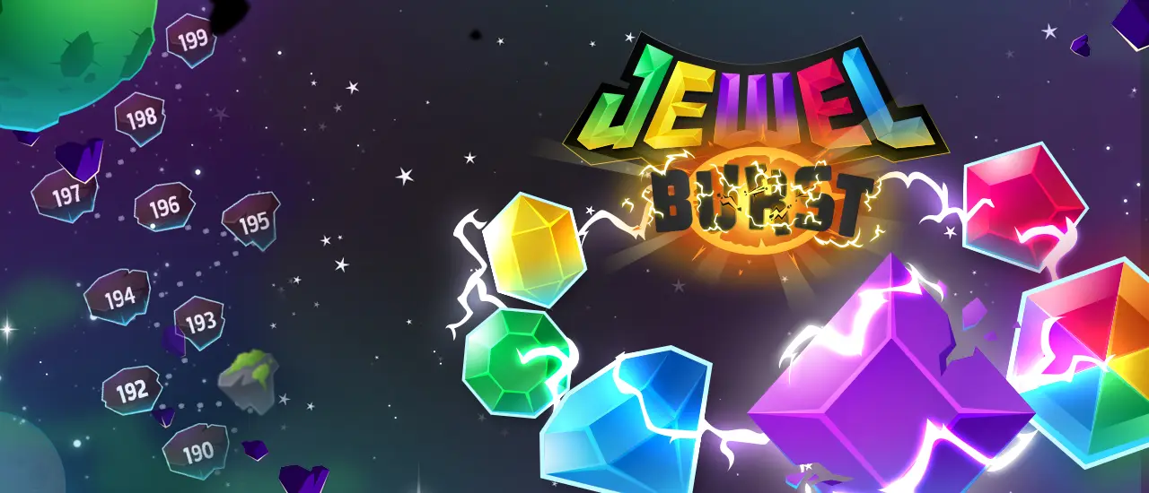 Jewel Burst kostenlos spielen – Match-3 Puzzlespiel online