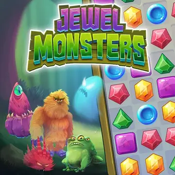 Jewel Monsters: Jogo Match-3 grátis para jogar online