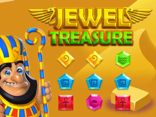 Jewel Treasure – Beliebtes Match 3 Spiel online spielen kostenlos